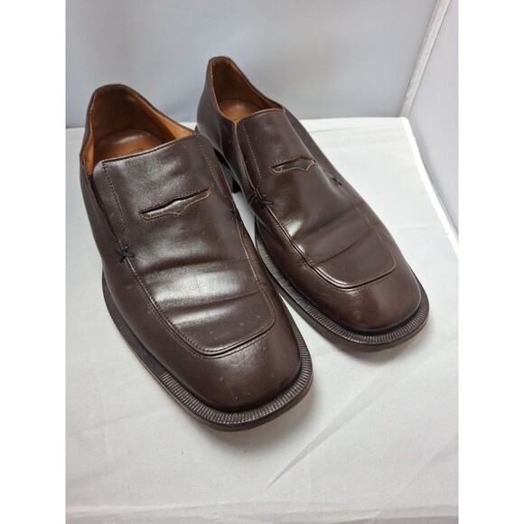 PAL ZILERI Gruppo Foral II Men\'s Premium Italian Leather Penny Loafers Size 9 main image 11